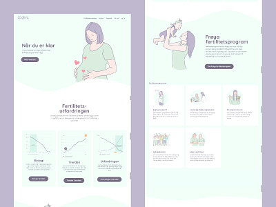 Frøya Life Landing Page frøya life health brand health website web design wellness branding women health women landing page women wellness