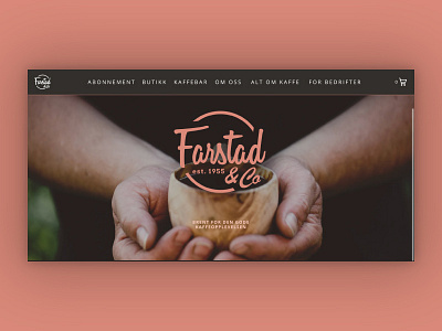 Farstad & Co. Website 2020 | Landing Page