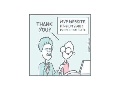 Most Valuable Player? client comic developer ecommerce handrawing illustration panel pastel