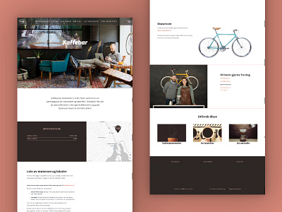 Farstad & Co. Website 2020 | Coffee Shop Page