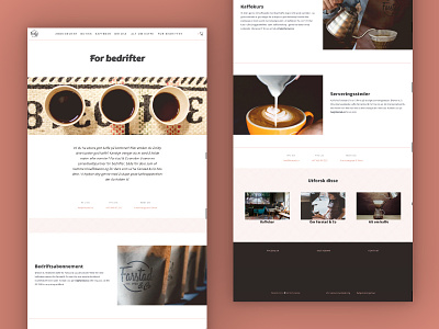 Farstad & Co. Website 2020 | Companies Page coffee brand coffee shop ecommerce landing page norway roastery skien ui ux web coffee web design website