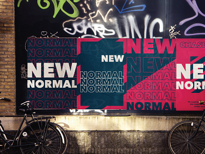 New Normal Group Posters bold campaign design group new normal nordic norway poster skien