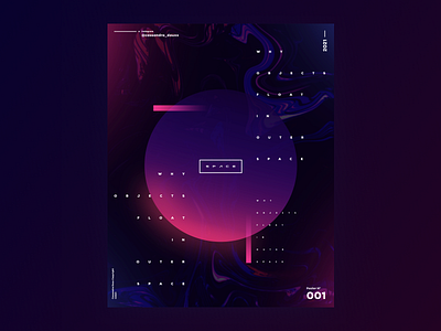 Poster001 - Space branding colors conception design draw glow gradient graphic graphicdesign graphicposter graphism illustration photoshop poster poster design space typogaphy uxui vector