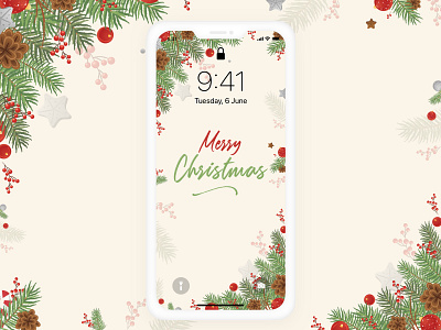 Merry Christmas - Wallpaper IphoneX Freebies christmas conception design art free freebies graphic graphism illustration iphone merrychristmas typography vector wallpaper wallpaper design web