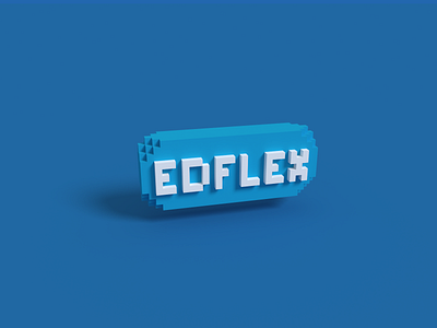 Edflex Logo - 3D