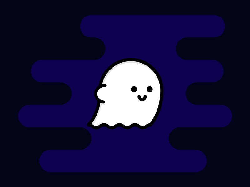 Ghost after effects floating ghost gif halloween