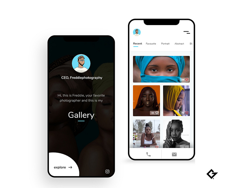 Gallery UI designs, themes, templates and downloadable graphic elements ...