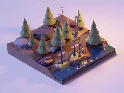 Cruise Forest 3d