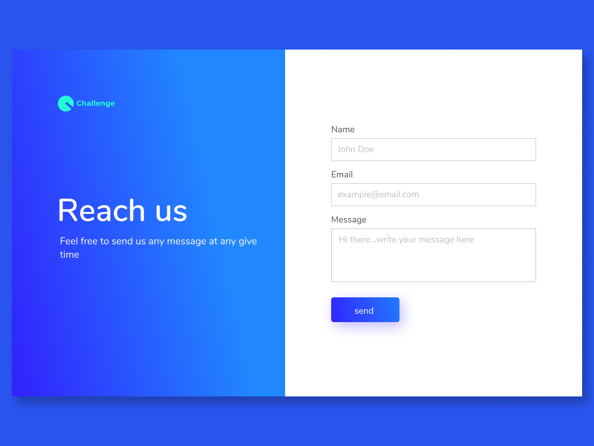 Daily UI | 01 Contact Form by solomon rotimi eyitene on Dribbble