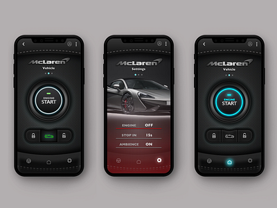 McLaren Engine Remote App - (Challenge Winner Project)