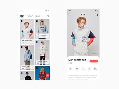 Concept shopping design app practice shopping app shopping cart sketch ui ui ux uidesign ux