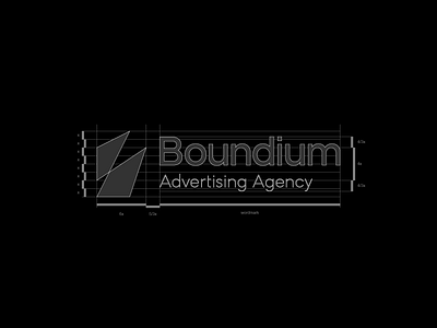 Boundium 04 advertising agency logo wordmark