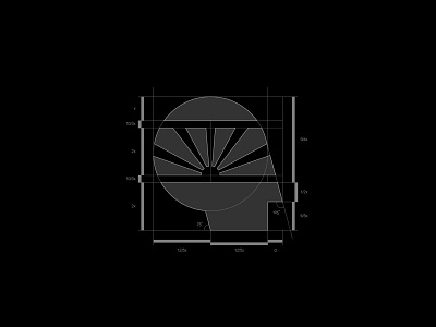 Mental Health Talks enlightenment logo sunrays sunrise symbol