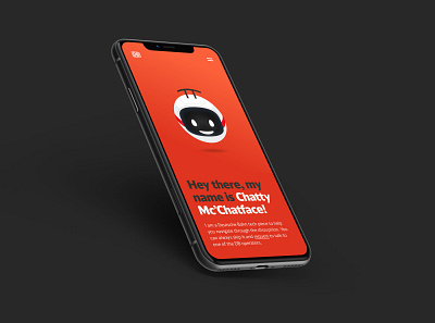 Deutsche Bahn chatbot app branding illustration ui ux