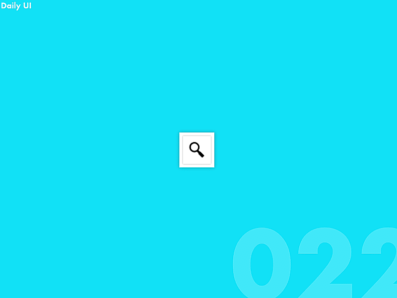Daily UI Challenge #022 [Search]