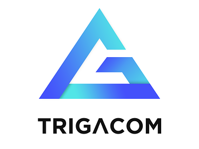 Trigacon Logo concept branding character clean color creative design flat icon identity illustration illustrator logo minimal mobile type typography vector web webdesign website
