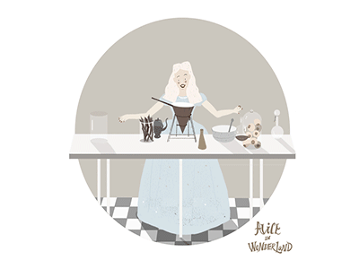 Alice in wonderland.Gif aliceinwonderland gif illustration white white queen