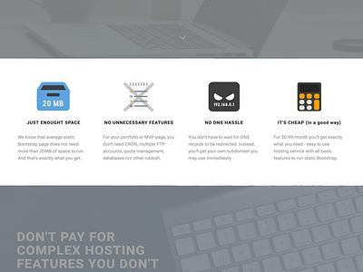 Bootstrap.hosting MVP | Arguments arguments bootstrap flow hosting minimum mvp product reason rtb service ux viable