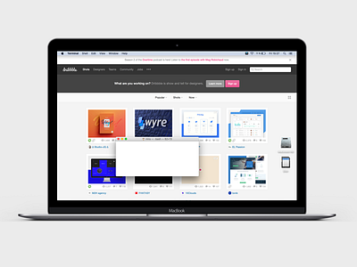 Desktopr | Make wallpaper from any website app desktop dribbble mac macos wallpaper web website