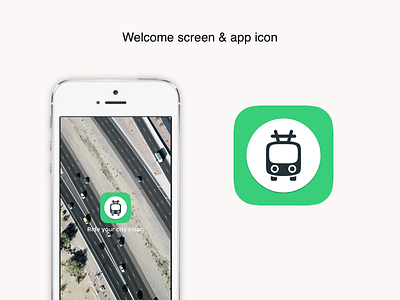 Leaps - Ride your city better app bike bikesharing icon intro ios iphone mockup screen travel trip ux