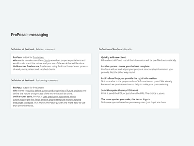 ProPosal | Messaging