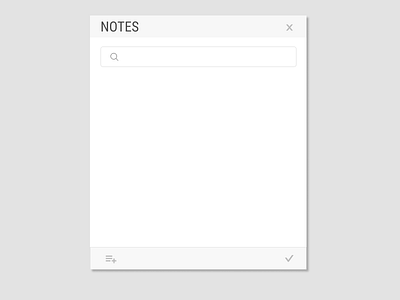 #065  Notes Widget