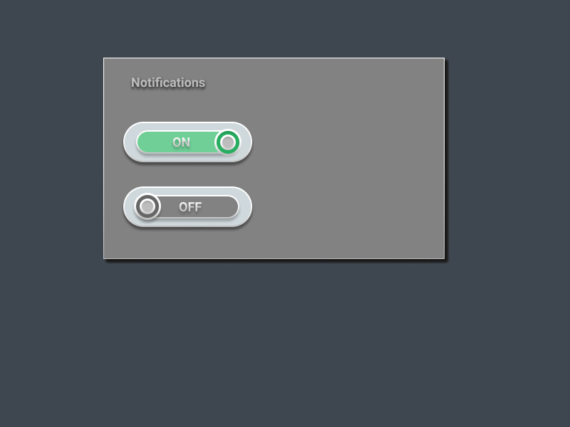 On/Off Switch ux challenge ux design ux ui uidesign off switch on switch onoff switch ui ux dailyui ui ux design daily 100 challenge design