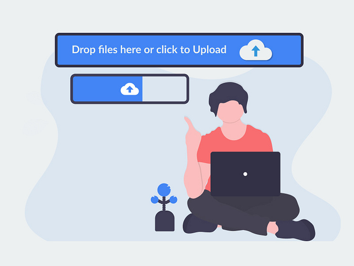 File Upload UI designs, themes, templates and downloadable graphic ...