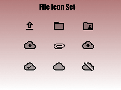 #055 Icon Set daily 100 challenge dailyui design icon icon design icon set iconography icons icons pack ui ui ux ui ux design ui 100 ui 100day ux ux ui