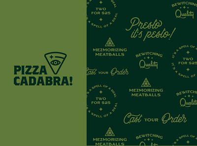 Pizza Logo Exploration branding identity illustration typography vintage