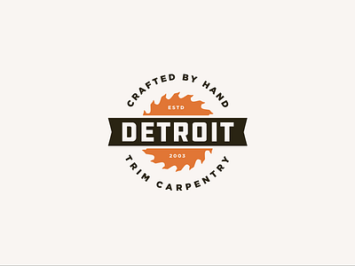 Detroit Trim branding identity logo