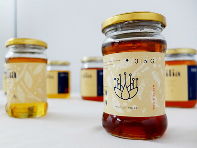 Tilia - visual identity for honey producer branding design honey icon logo packaging typography
