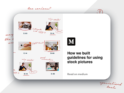 How we built guidelines for using stock pictures