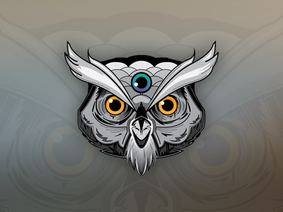 Owl bird design graphic illustration illustrator owl t shirt vector