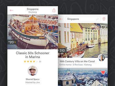 iOS Search Experience airbnb ios listing mobile search travel