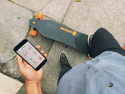 Boosted Boards iOS App app electric ios skateboard