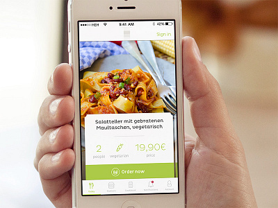 Food recipes app ecommerce food ios ios7 iphone recipe