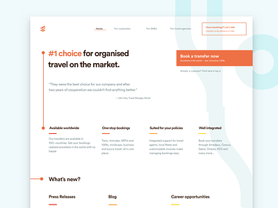 Landing page