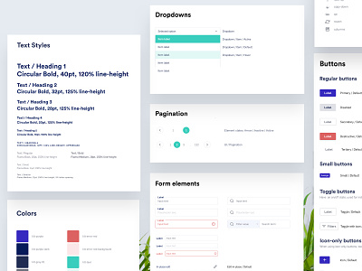 Lilt Design System app brand identity cards components design system design systems elements guidelines minimal pattern library simple style guide style tile styleguide ui ux