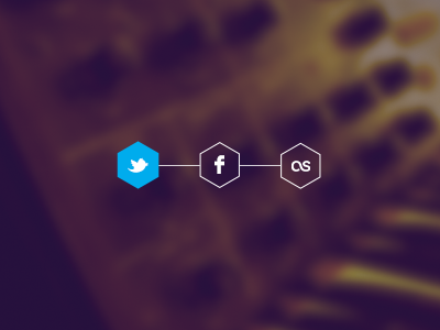 Social buttons buttons facebook last.fm networks polygon sharing social twitter vector