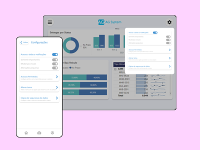 Daily UI 007 - Settings daily ui design light mode light theme ui ux web