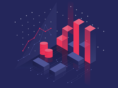 dgtmarket | isometric illustration affinity designer affinitydesigner bitcoin bitcoin services business chart crypto crypto currency crypto exchange design finance future graphic graphic design illustration isometric isometric design isometric illustration ui vector