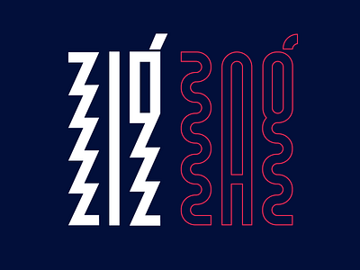 ZIGZAG design handlettering illustration letterdesign lettering lettering art type type design typedesign typography