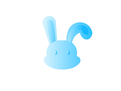 Rabbit branding design illustration logo rabbit