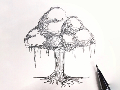 Day 7 #Tree #100DaysOfSketching