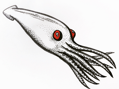 Day 26 #Demon #Squid #100DaysOfSketching