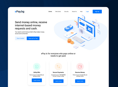 ePay redesign concept app clean ui figma figmadesign online bank online banking online payment online payments redesign redesign concept ui ui ux ui design web web ui web ui design