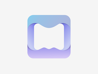 M Icon app icon beautiful eza ico icon logo logo design m icon m logo negative space