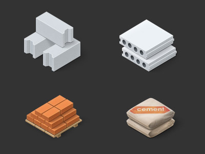 Building Material blocks bricks building cement constriction material