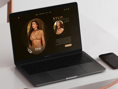 Kylie Jenner - NFT's Store app branding crypto design icon illustration logo nft nft marketplace typography